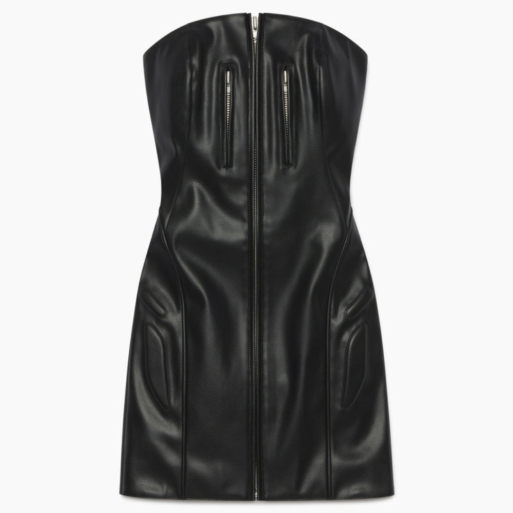 ISO!! KHY mini faux leather dress